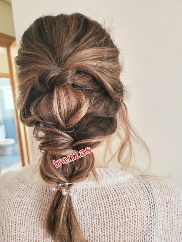 Combina  tipos de trenzas